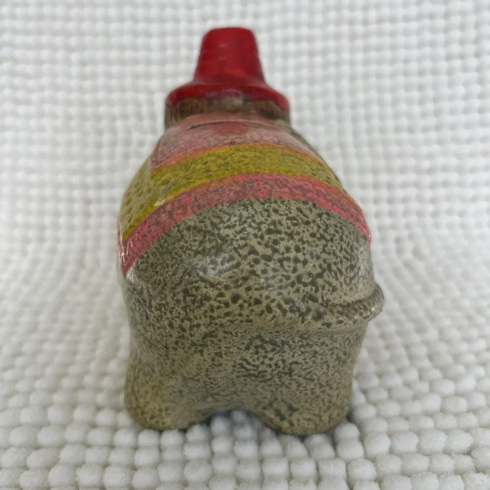 Vintage‎ MCM Arnart Piggy Bank Elephant Made in Japan Hand Painted